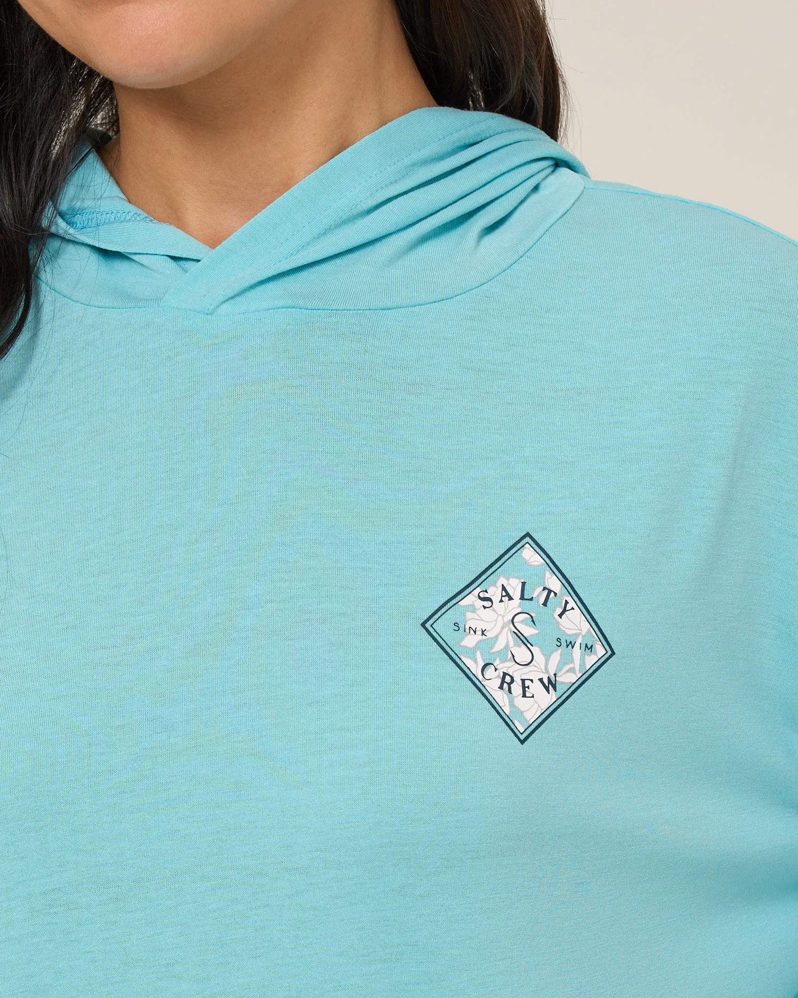 Tippet Fill Tech Hoody - Aquamarine sold by Salty Crew product image thumbnail 3