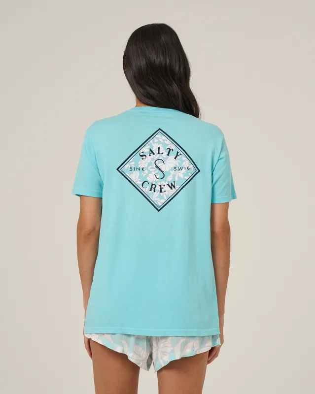 Tippet Boyfriend Tee - Aquamarine made by Salty Crew
