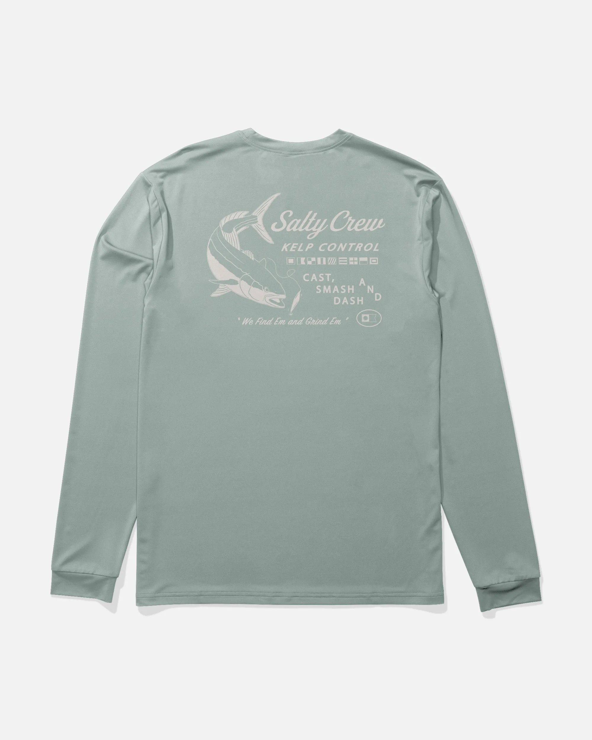 Kelp Control Long Sleeve Sunshirt - Jade sold by Salty Crew