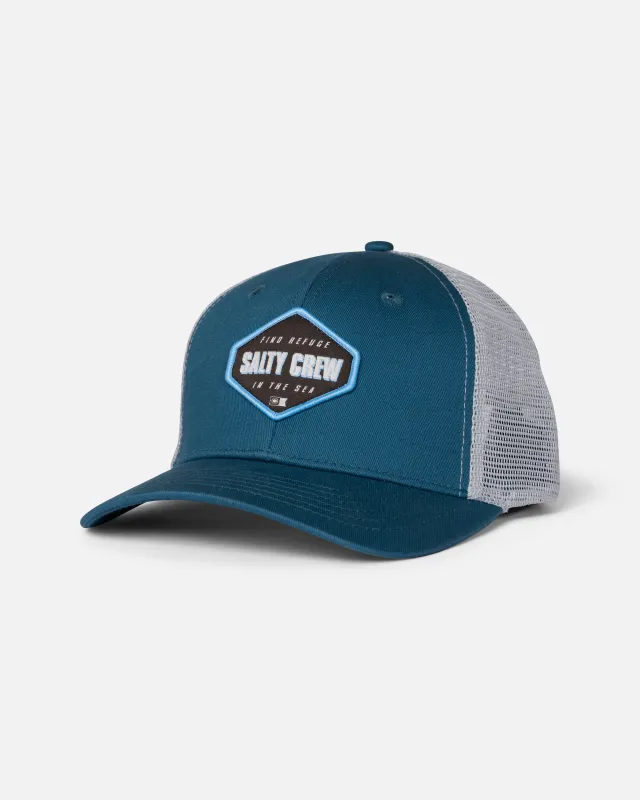 Shapely Trucker - Captains Blue made by Salty Crew