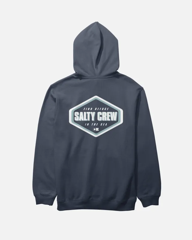 Shapely Fleece - Navy made by Salty Crew