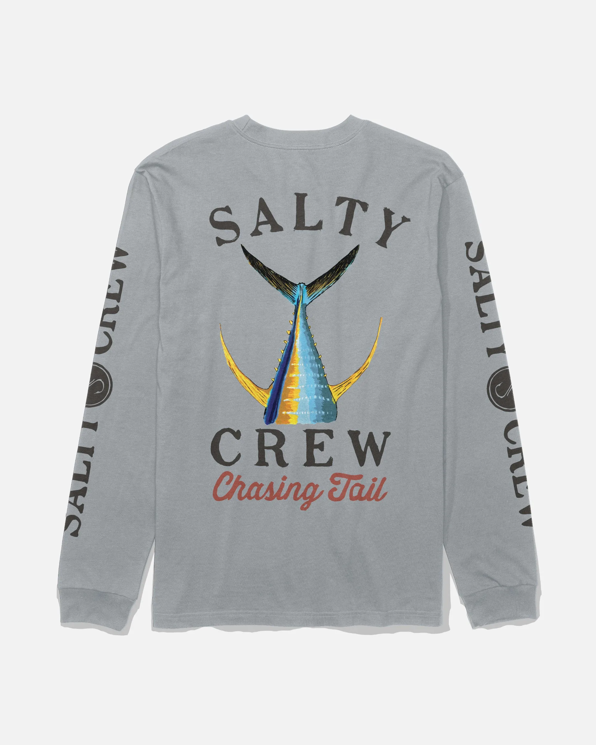 Tailed Long Sleeve Tee - Quarry sold by Salty Crew