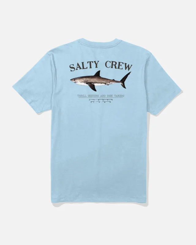 Bruce Crew Tee - Clear Sky made by Salty Crew