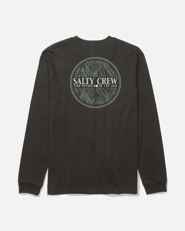 Salty Fill Long Sleeve Tee - Black made by Salty Crew
