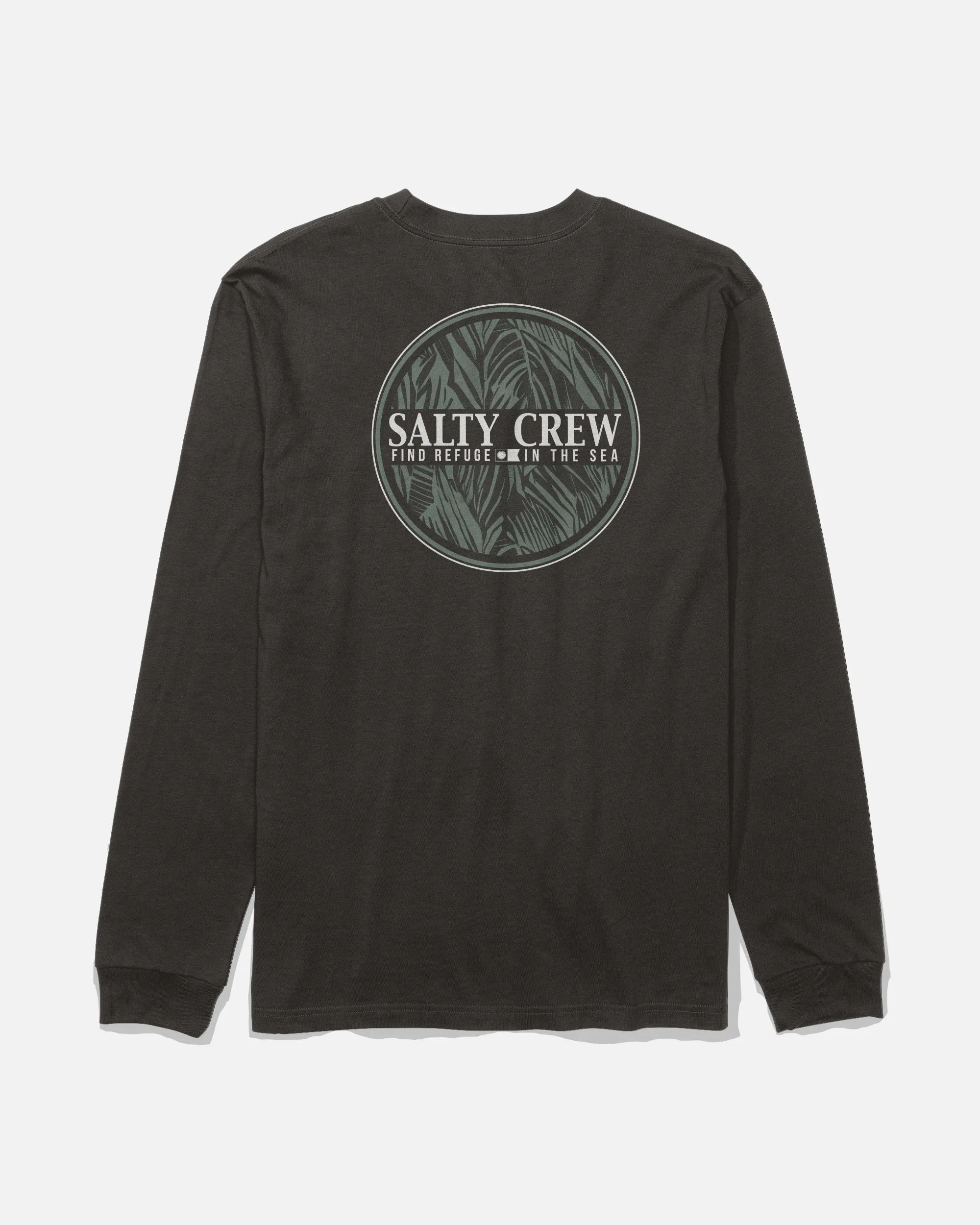 Salty Fill Long Sleeve Tee - Black sold by Salty Crew