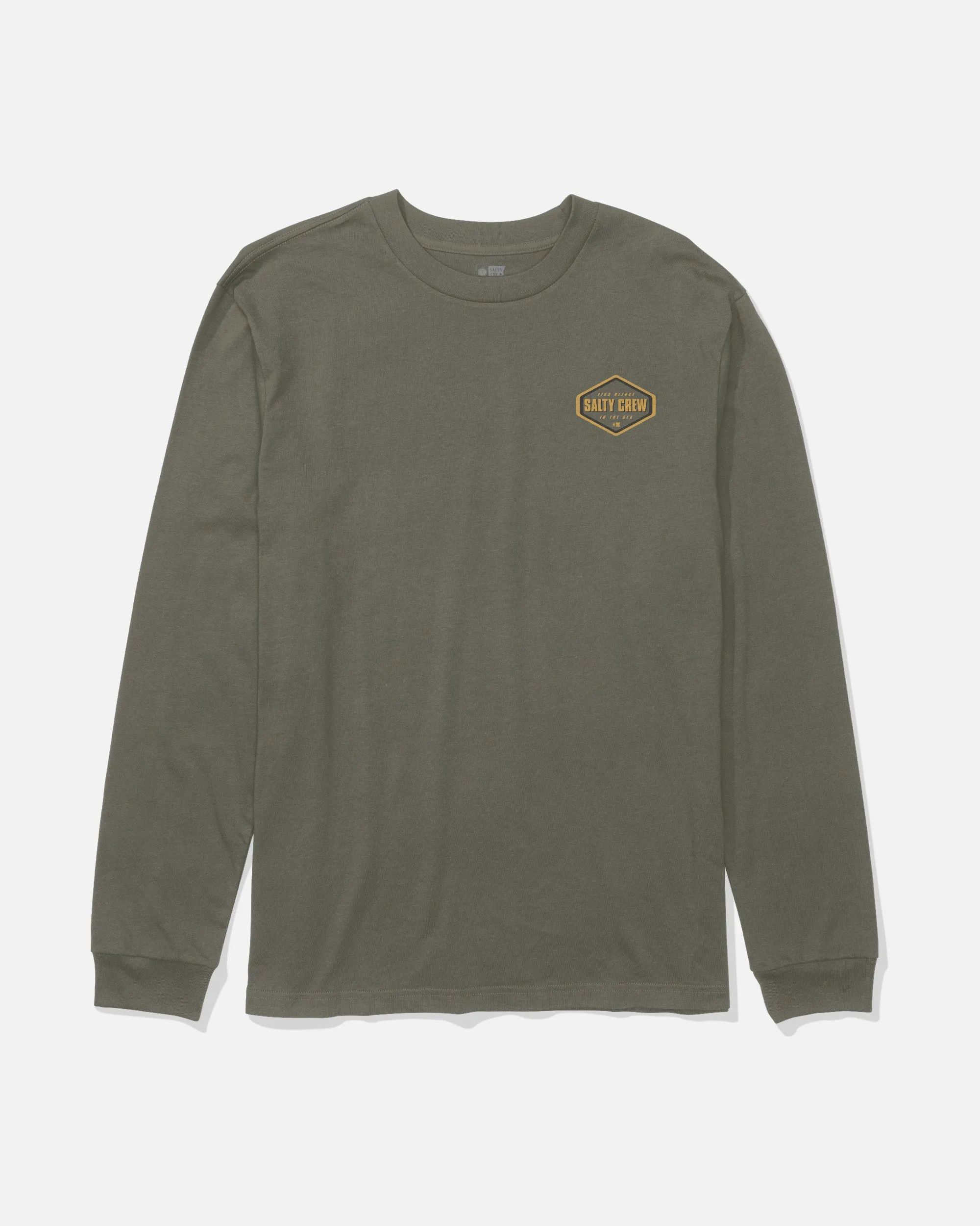 Shapely Long Sleeve Tee - Dusty Olive sold by Salty Crew product image thumbnail 2