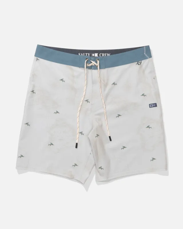 Crew 19" Boardshort - Tradewinds made by Salty Crew