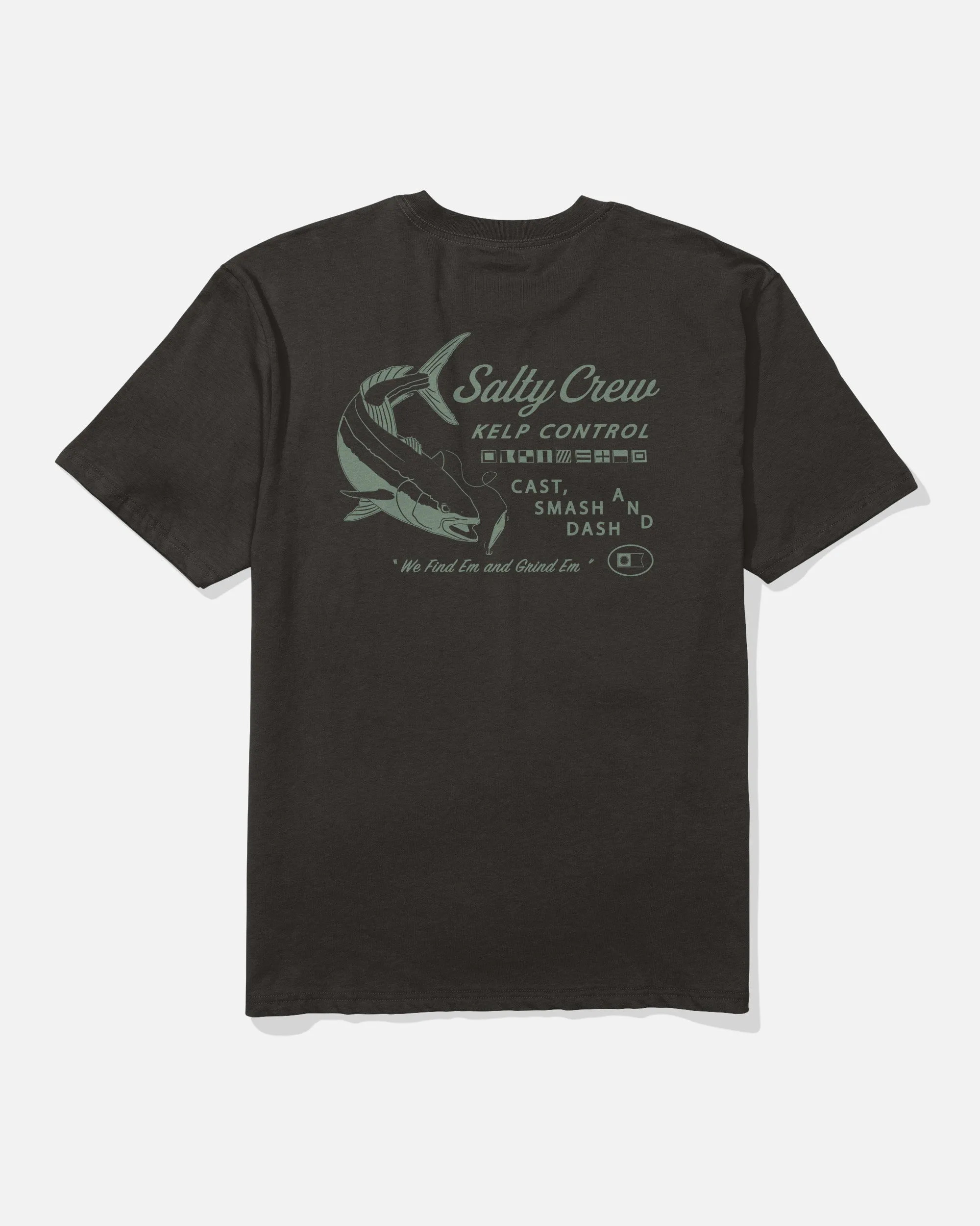 Kelp Control Classic Tee - Black sold by Salty Crew