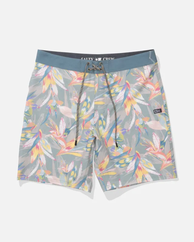 Crew 19" Boardshort - Jade made by Salty Crew