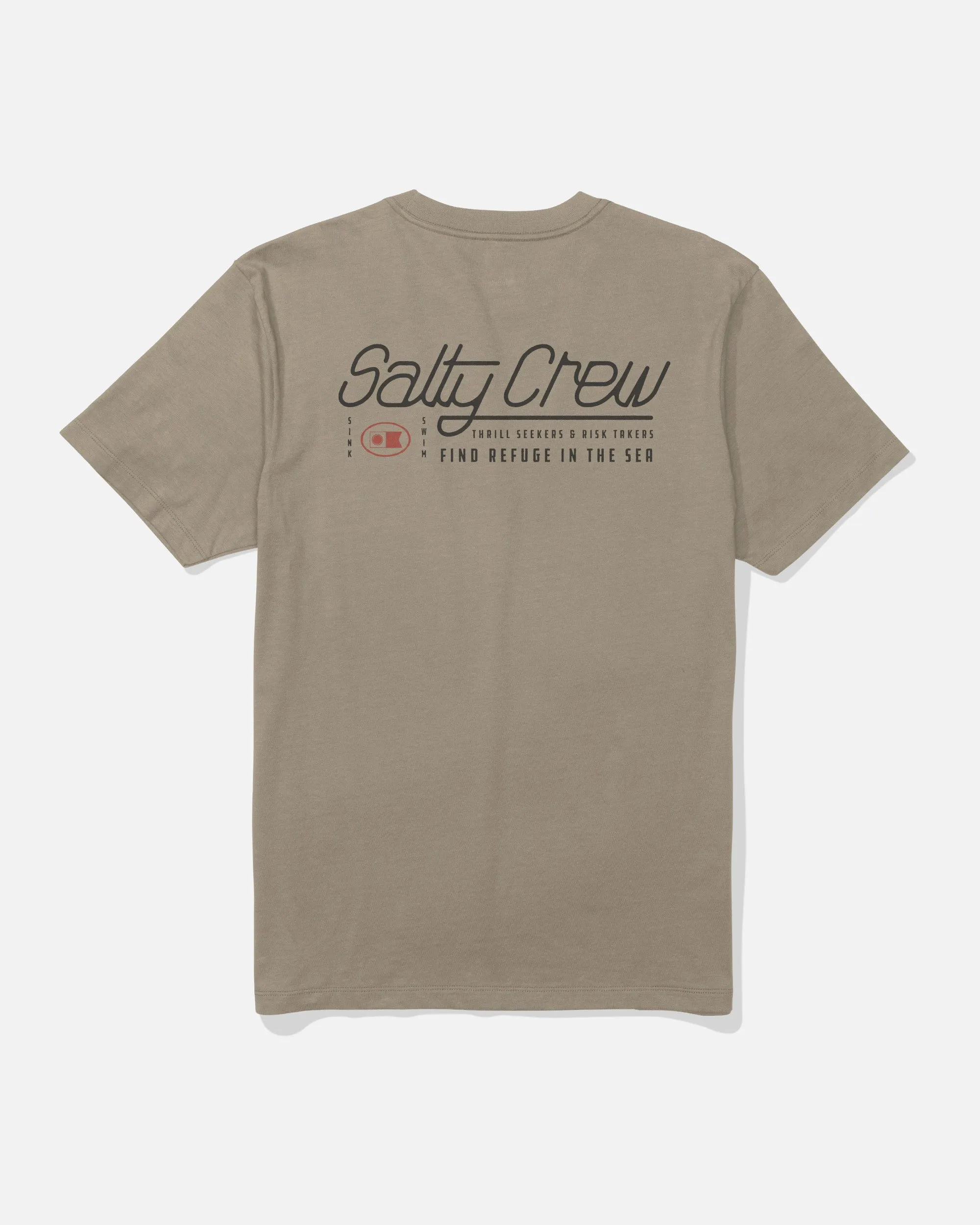 Fluid Crew Tee - Twig sold by Salty Crew