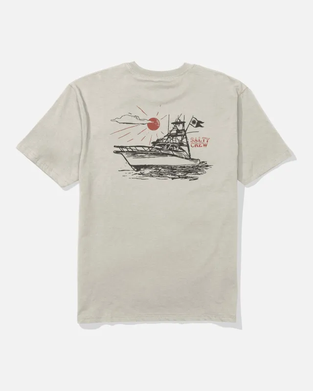 On Board Classic Tee - Bone made by Salty Crew