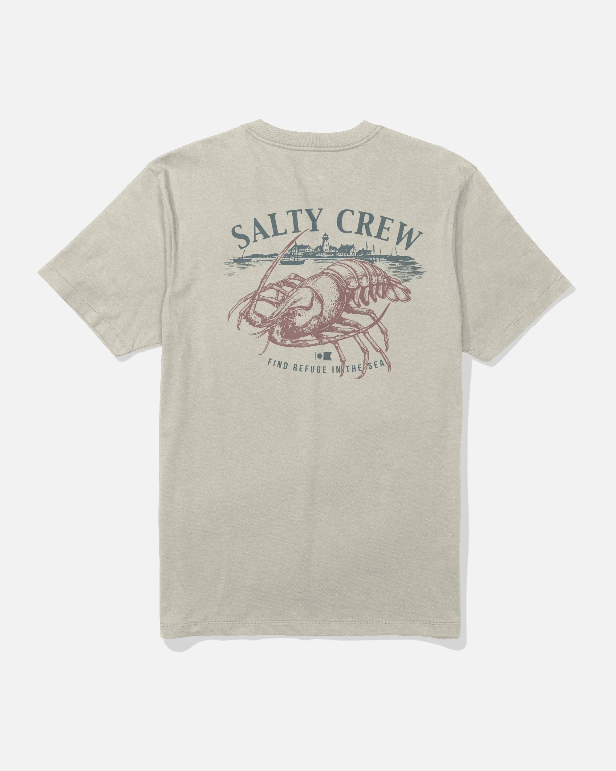 Shelled Crew Tee - Bone sold by Salty Crew