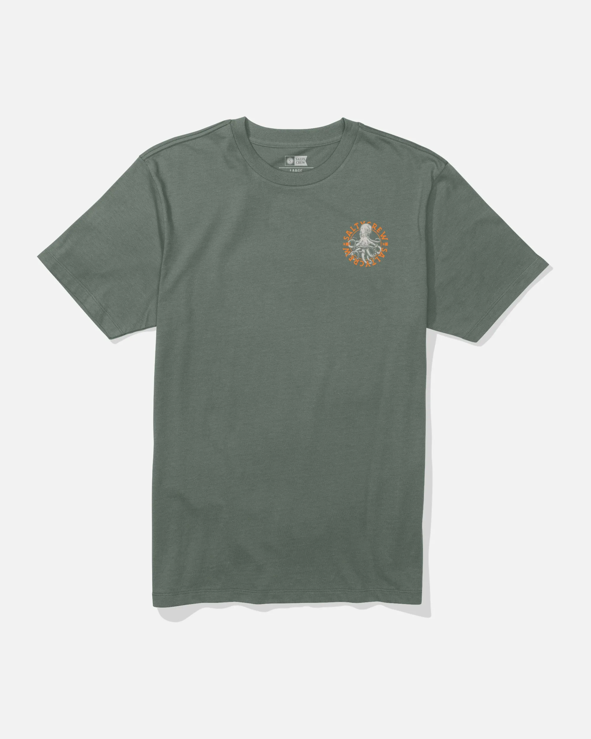 Tentacles Crew Tee - Laurel Wreath sold by Salty Crew product image thumbnail 2