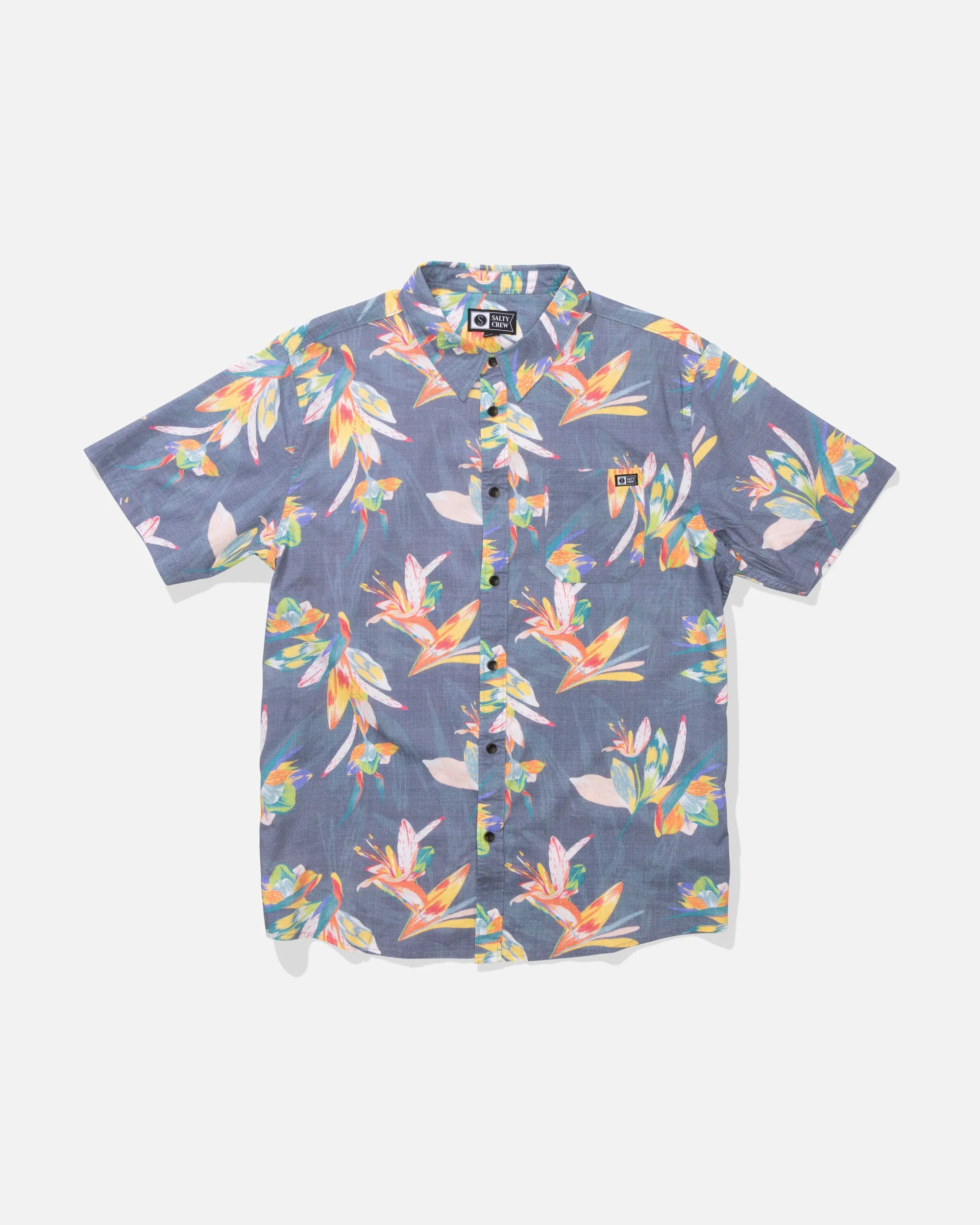 Crew Button Up - Dark Shadow sold by Salty Crew