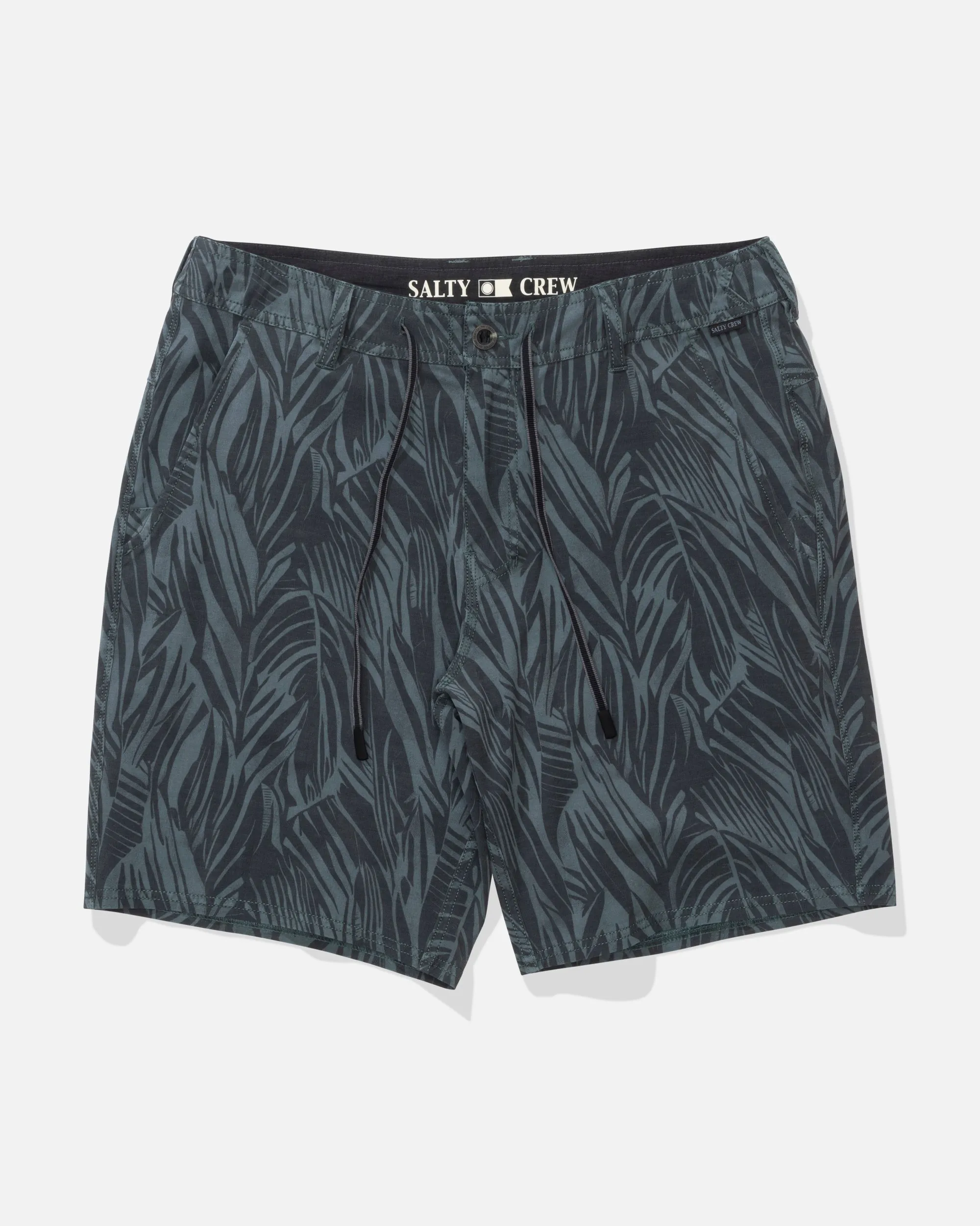 Transom 19" Overdye Short - Washed Green sold by Salty Crew