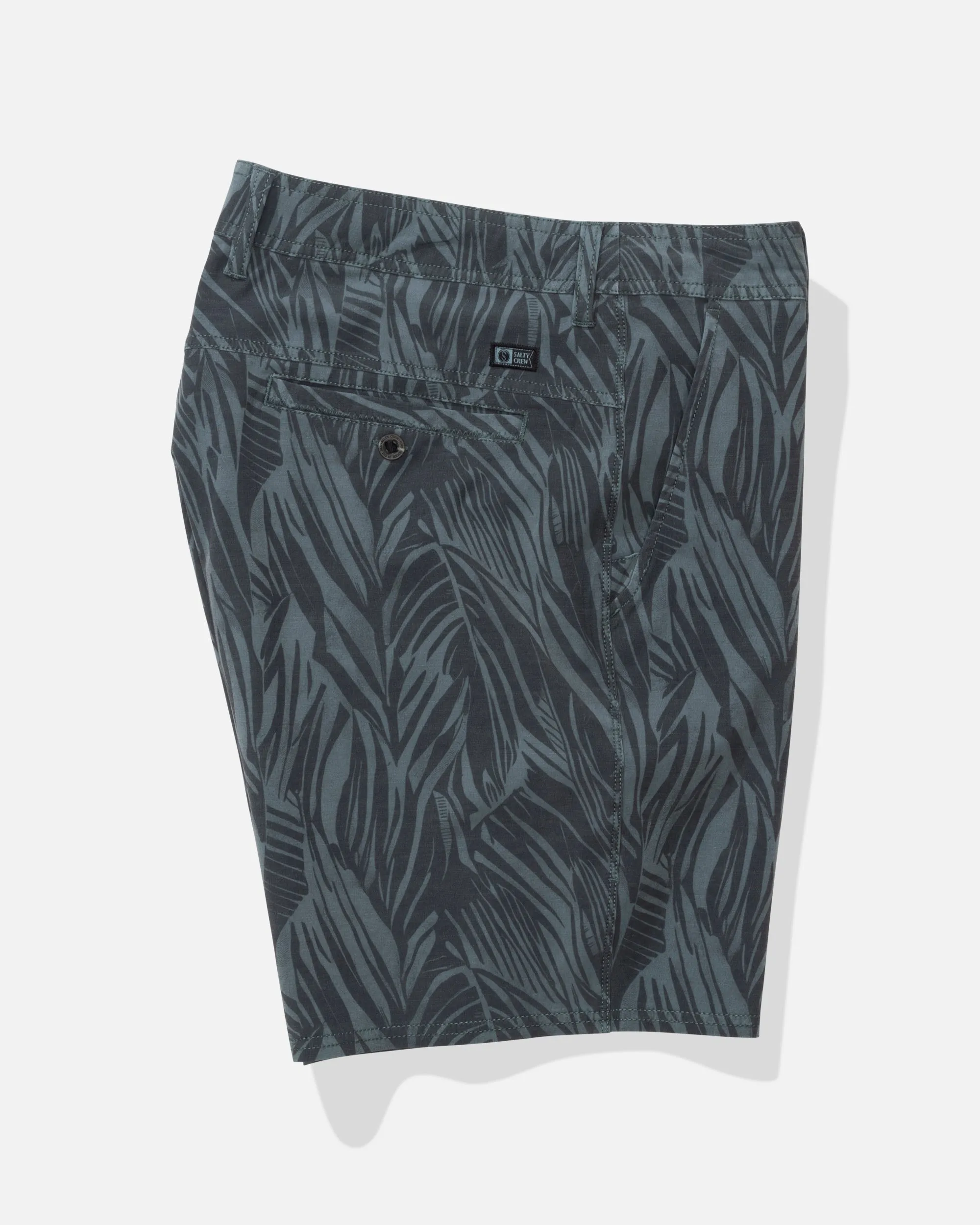 Transom 19" Overdye Short - Washed Green sold by Salty Crew product image thumbnail 4