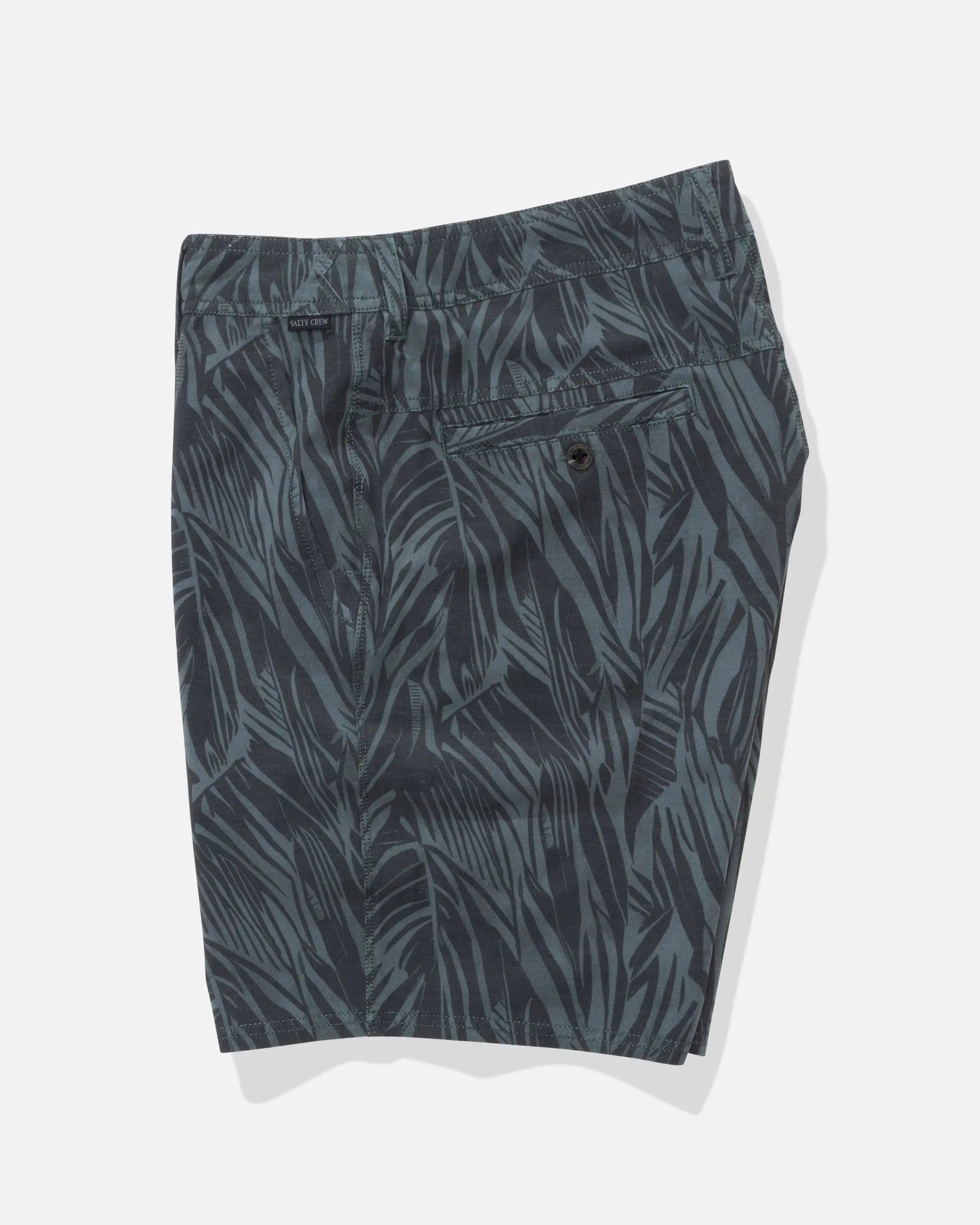 Transom 19" Overdye Short - Washed Green sold by Salty Crew product image thumbnail 3