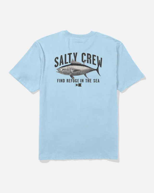 Bitmap Classic Tee - Clear Sky made by Salty Crew