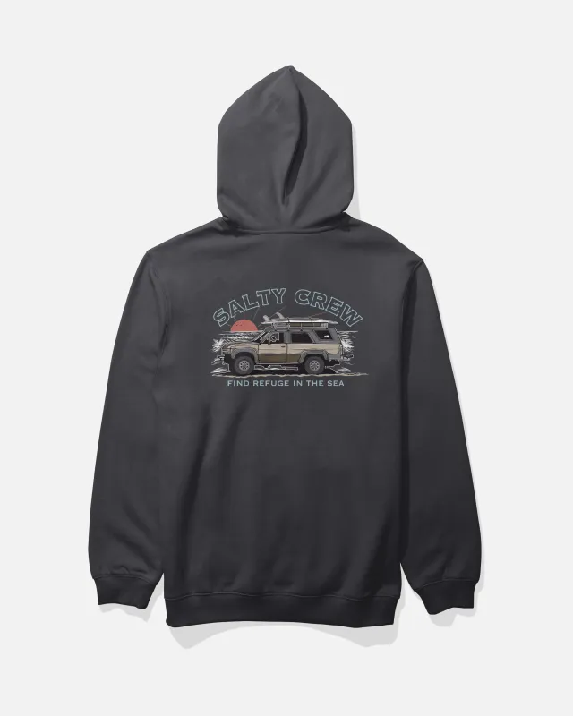 Get Ready Fleece - Black made by Salty Crew