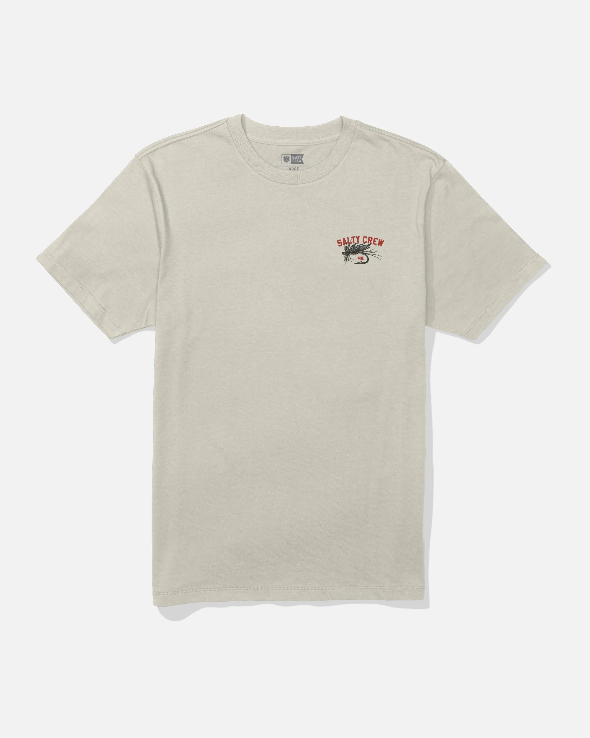 Fishing Co Crew Tee - Bone sold by Salty Crew product image thumbnail 2