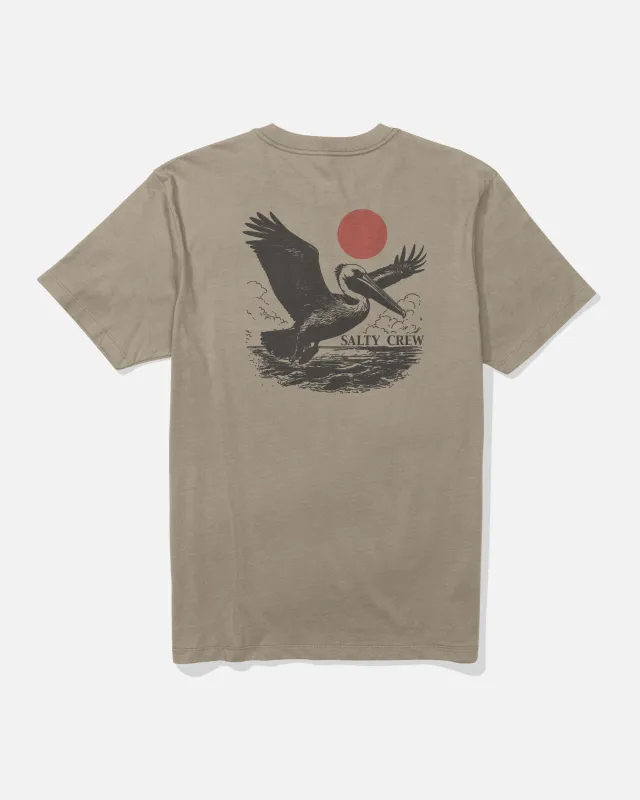 Peli Crew Tee - Twig made by Salty Crew
