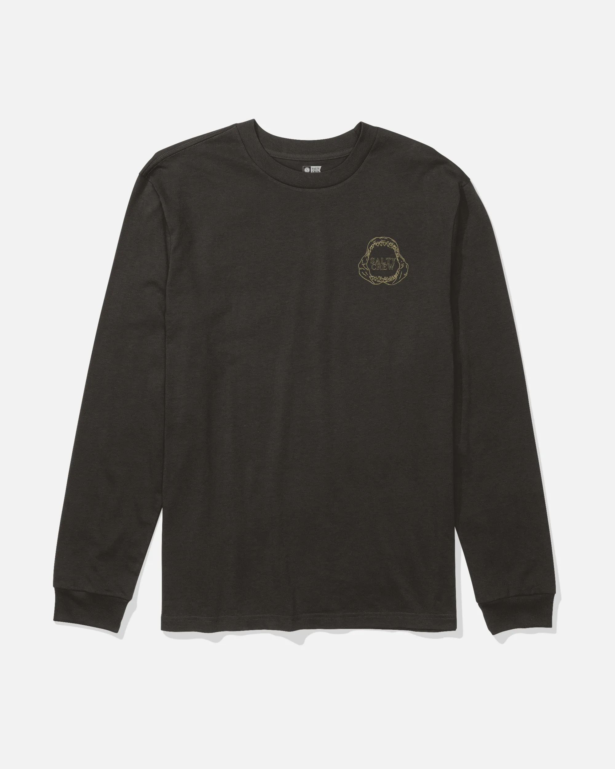 Great White Long Sleeve Tee - Black sold by Salty Crew product image thumbnail 2