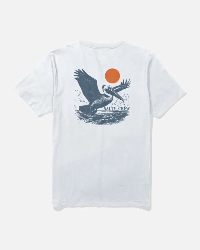 Peli Crew Tee - White made by Salty Crew