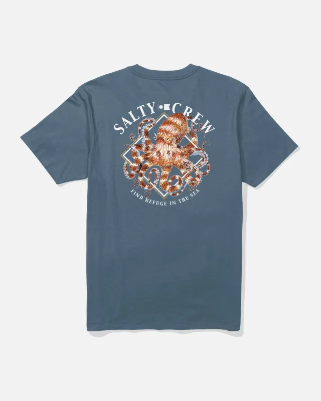 Octopod Tee - Slate made by Salty Crew