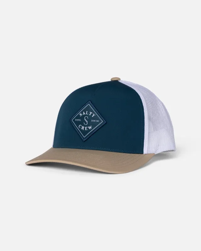 Sealine Retro Trucker - Navy Khaki made by Salty Crew