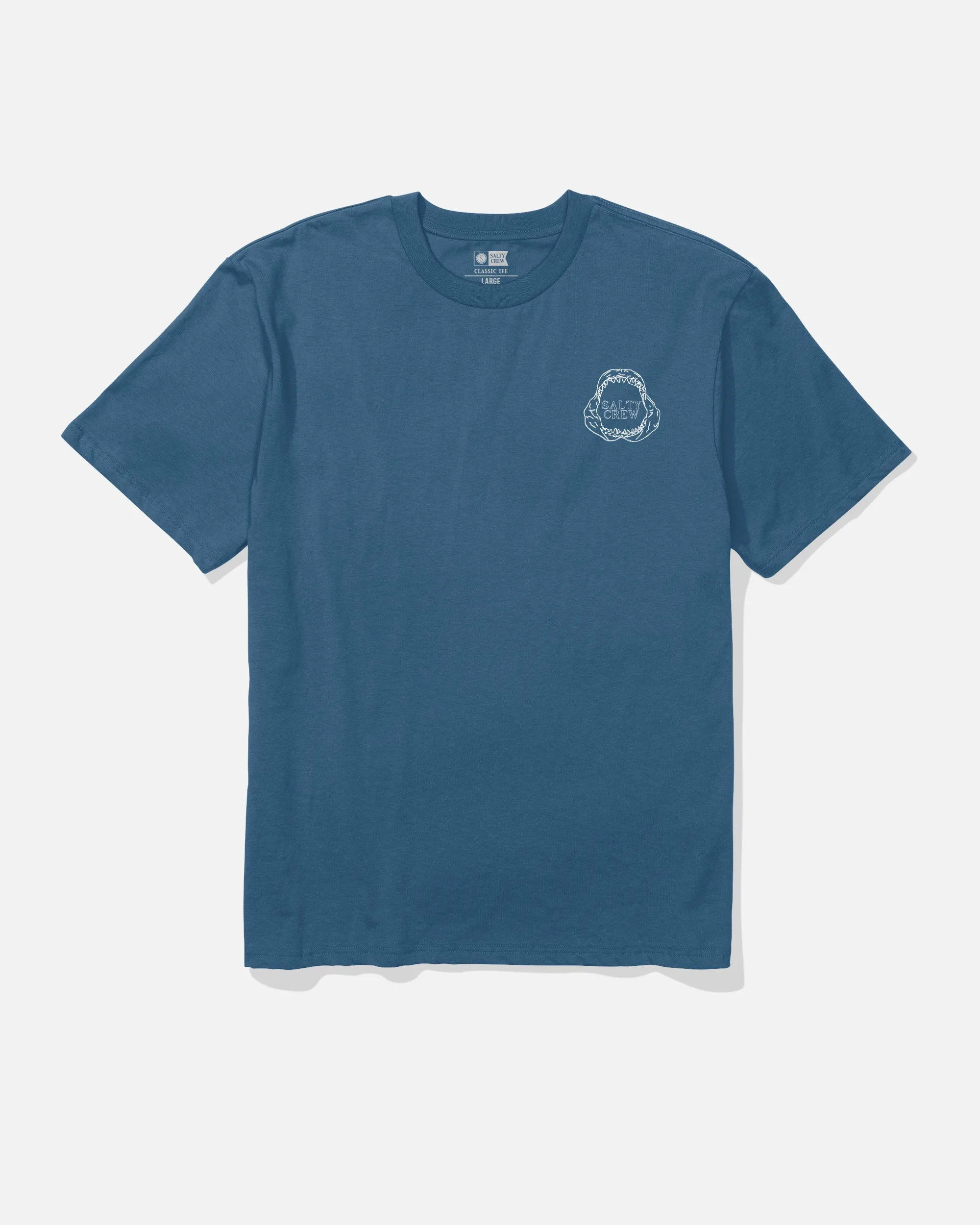 Great White Classic Tee - Cast Blue sold by Salty Crew product image thumbnail 2