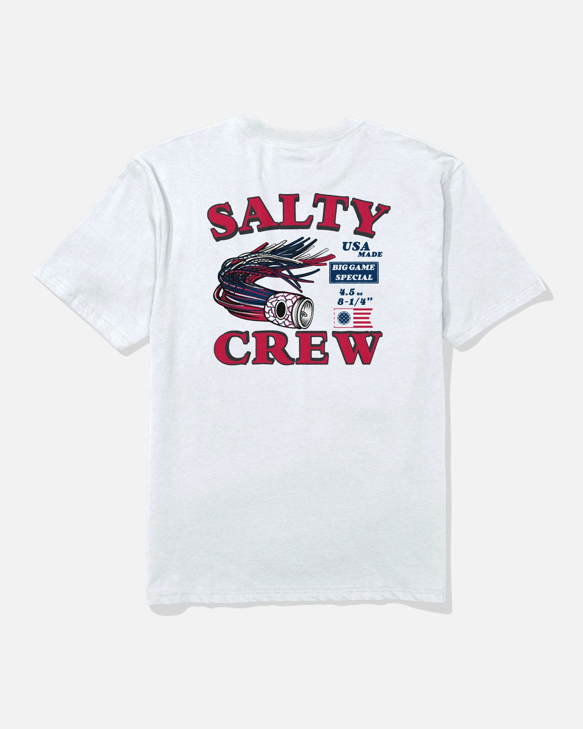 America Lure Classic Tee - White sold by Salty Crew