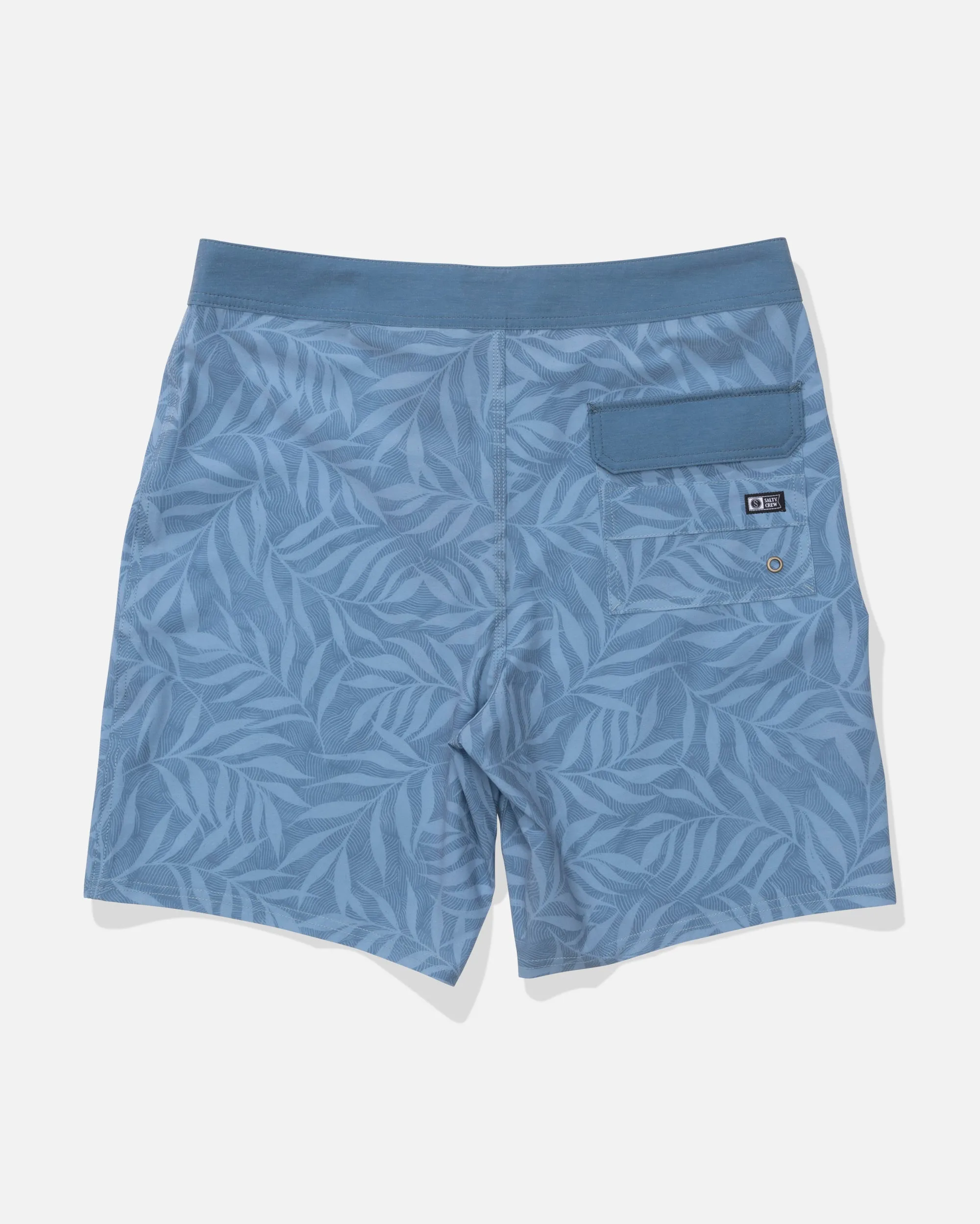 Crew 19" Boardshort - Mid Blue sold by Salty Crew product image thumbnail 2
