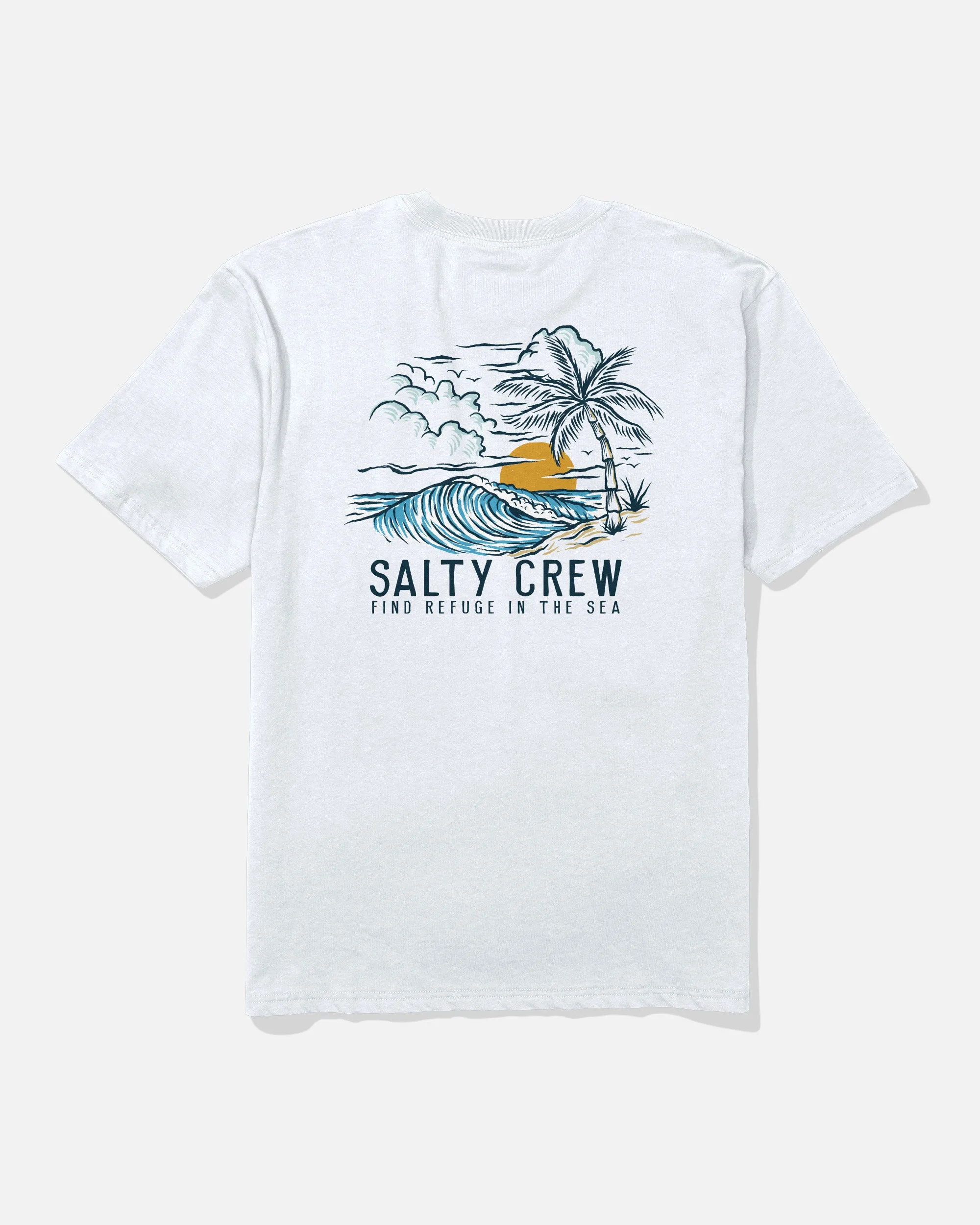 Day Off Classic Tee - White sold by Salty Crew