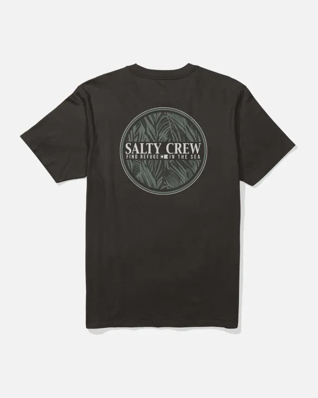 Split Fill Tee - Black made by Salty Crew