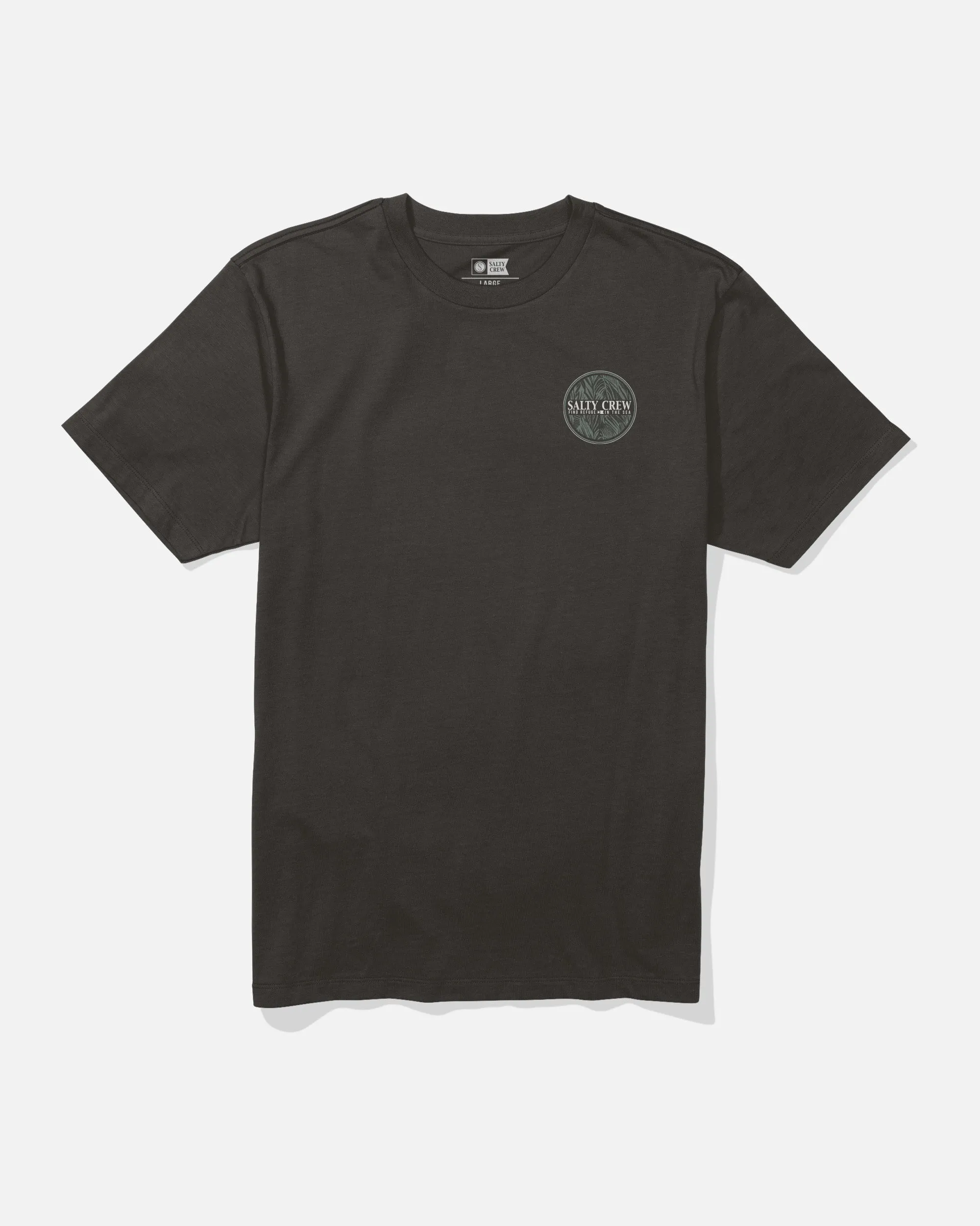 Split Fill Crew Tee - Black sold by Salty Crew product image thumbnail 2