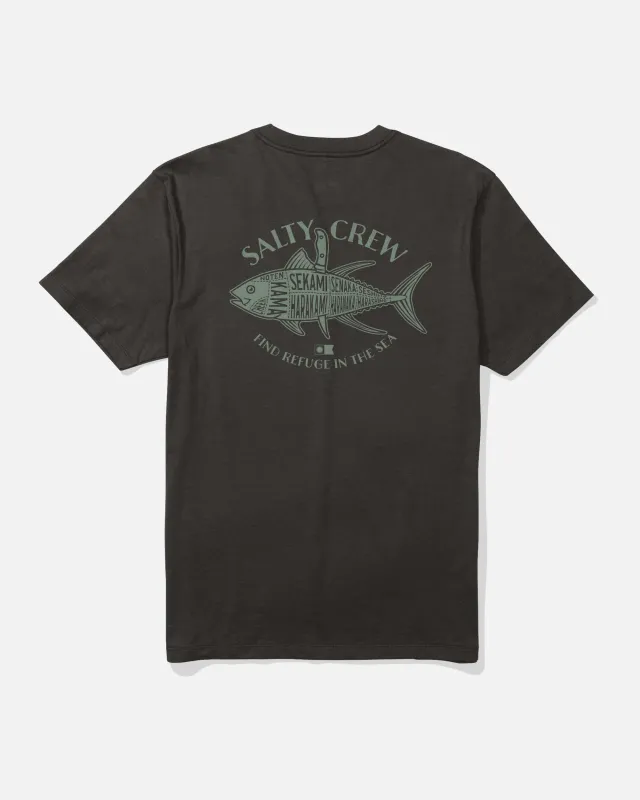 Omakase Crew Tee - Black made by Salty Crew