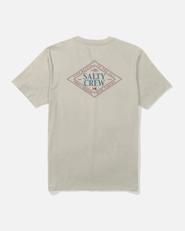 Iconic Tee - Bone made by Salty Crew