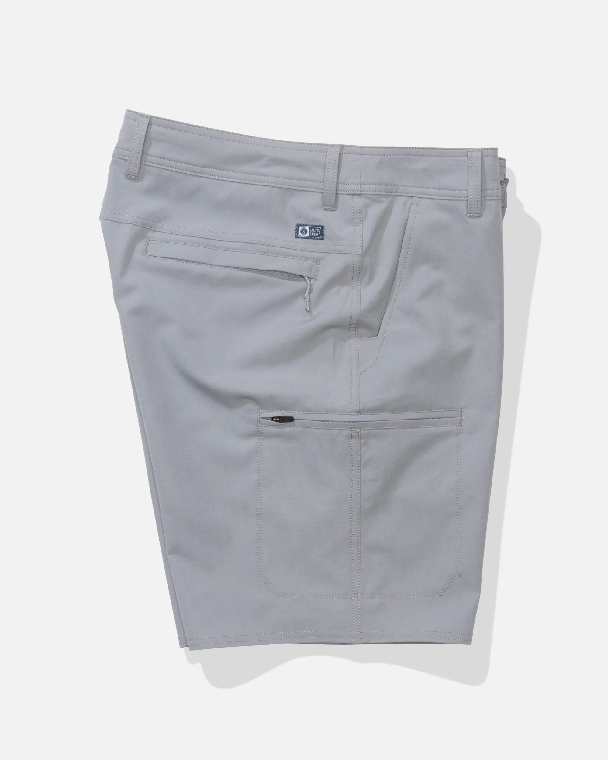 Transom 19" Tech Short - Quarry sold by Salty Crew product image thumbnail 4