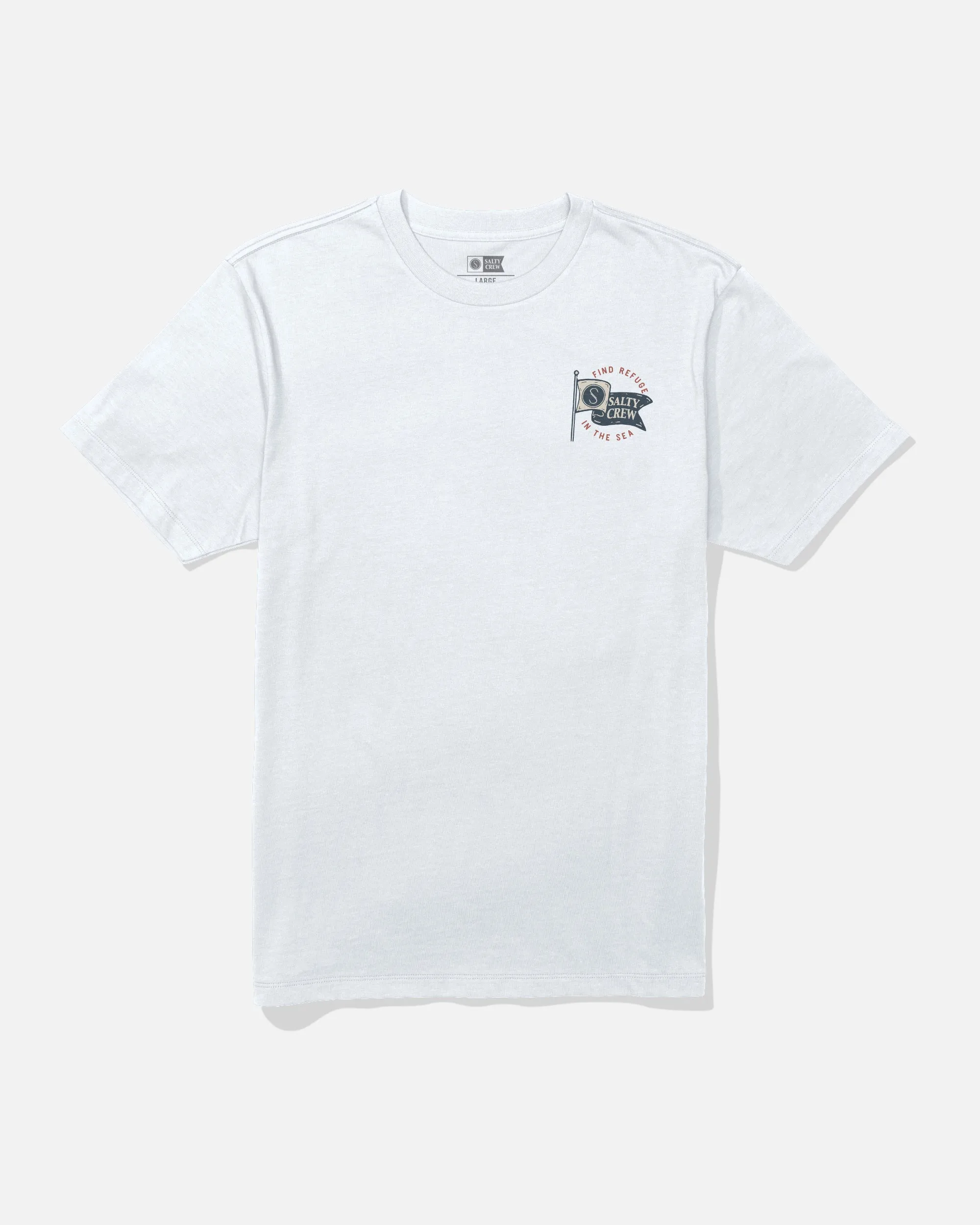 Wavey Tee - White sold by Salty Crew product image thumbnail 2