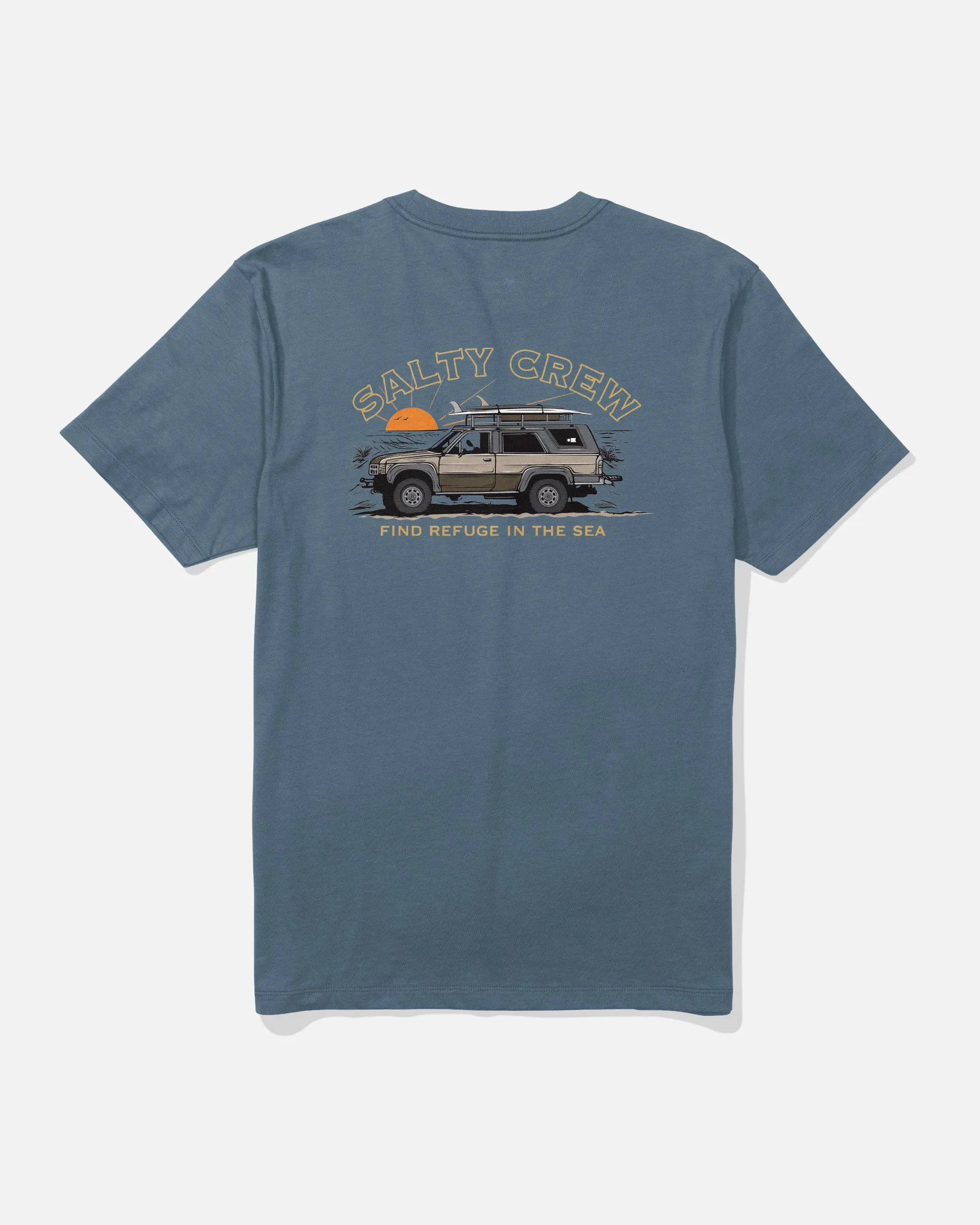 Get Ready Crew Tee - Slate sold by Salty Crew