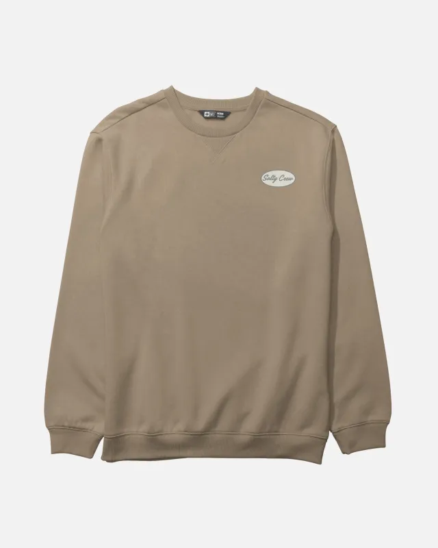 Crafted Crew Fleece - Khaki made by Salty Crew