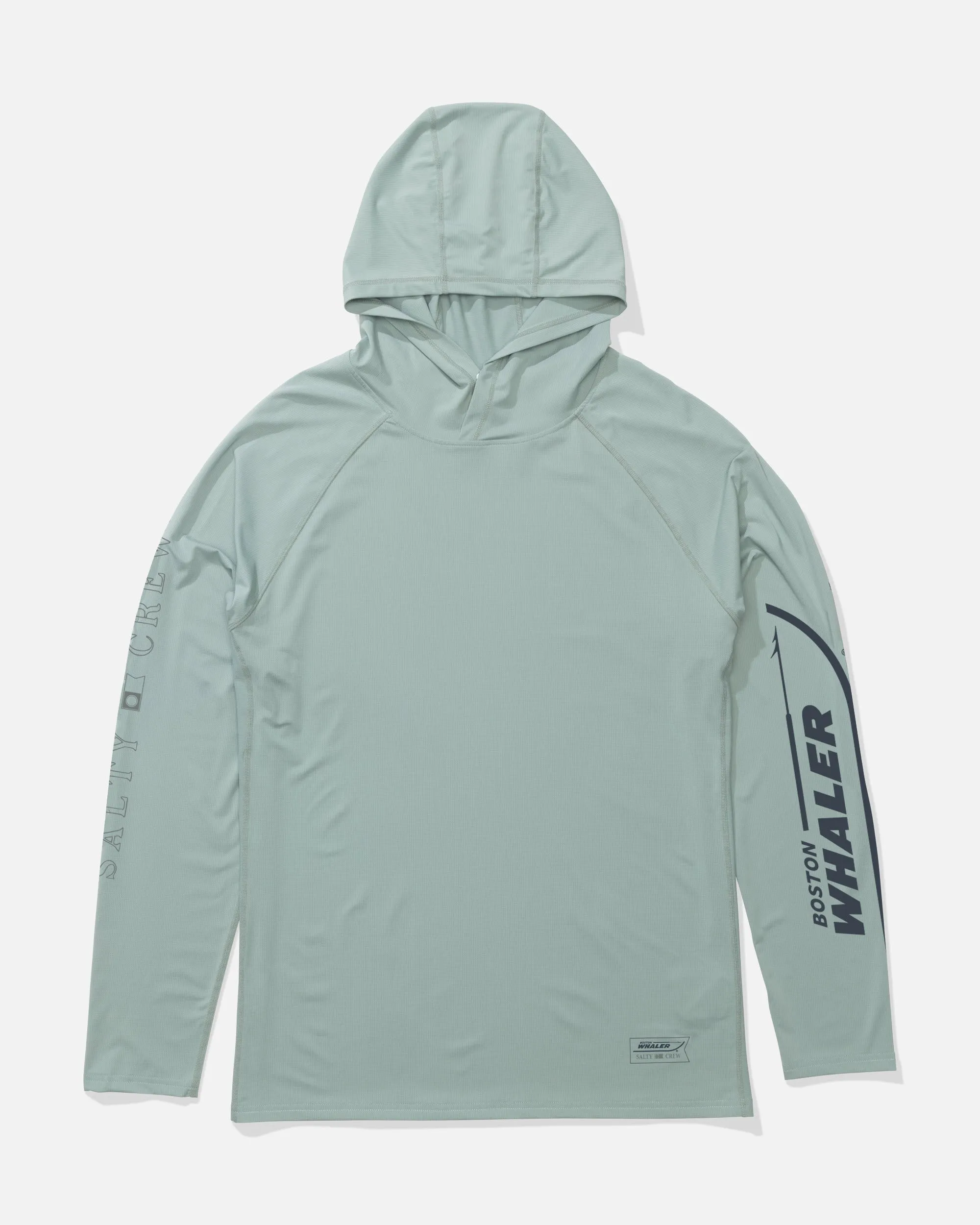 Whaler Apex Perforated Sunshirt - Mackerel sold by Salty Crew