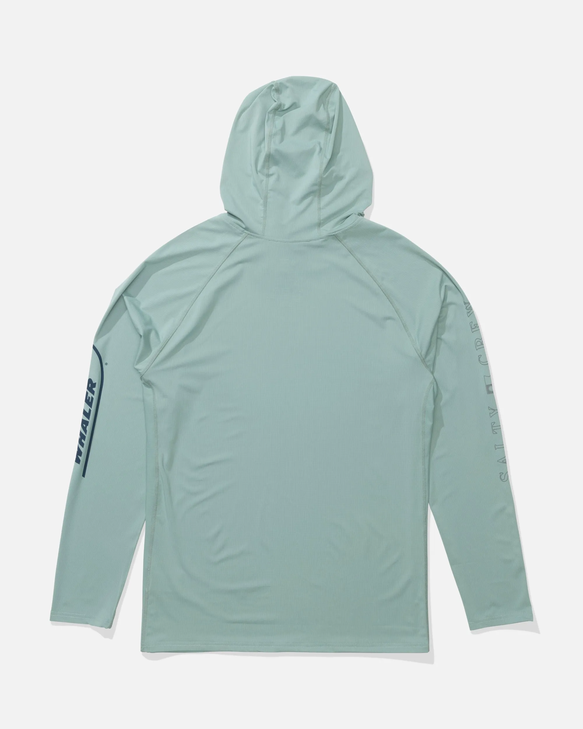 Whaler Apex Perforated Sunshirt - Mackerel sold by Salty Crew product image thumbnail 2