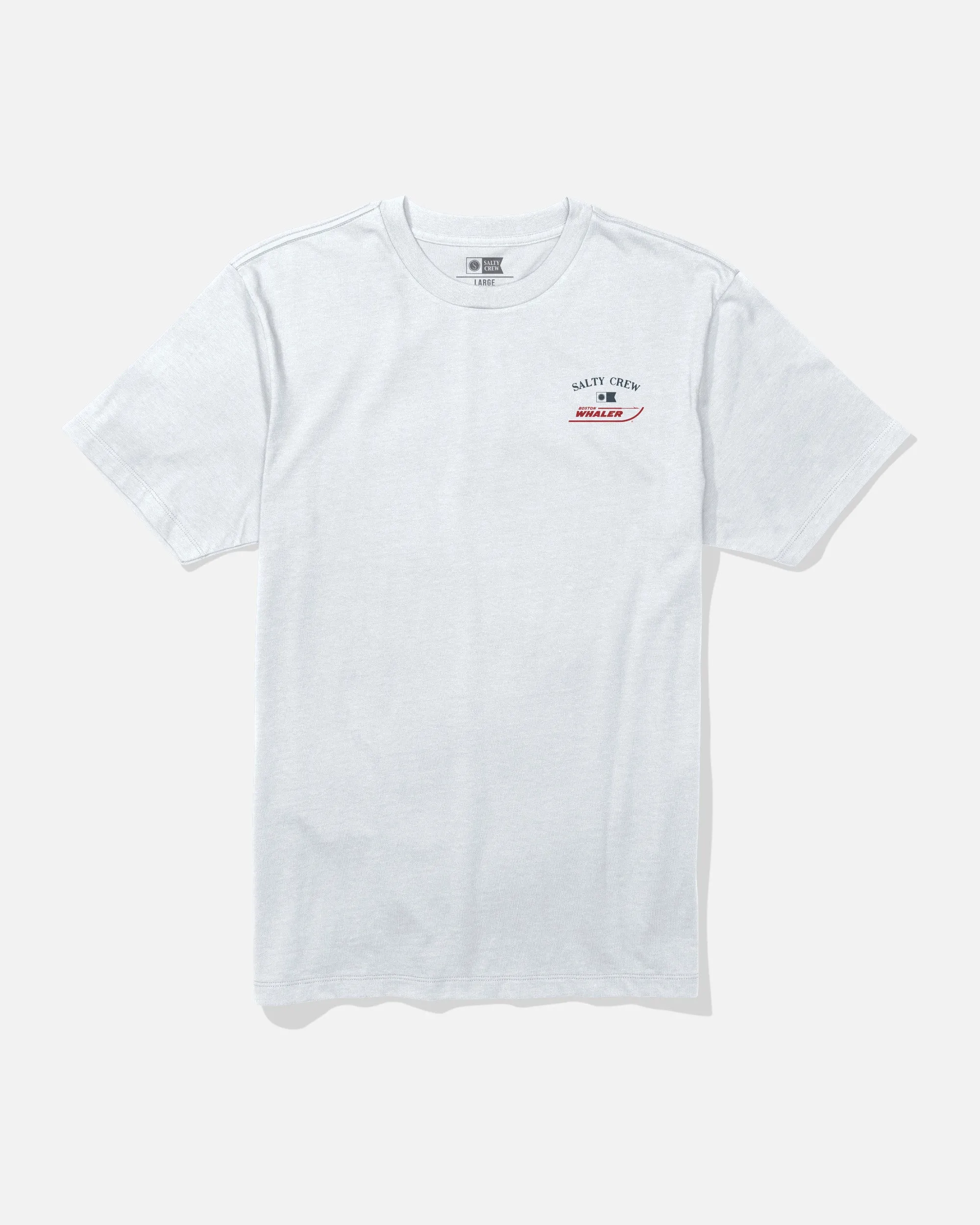 Whaler Chase Crew Tee - White sold by Salty Crew product image thumbnail 2