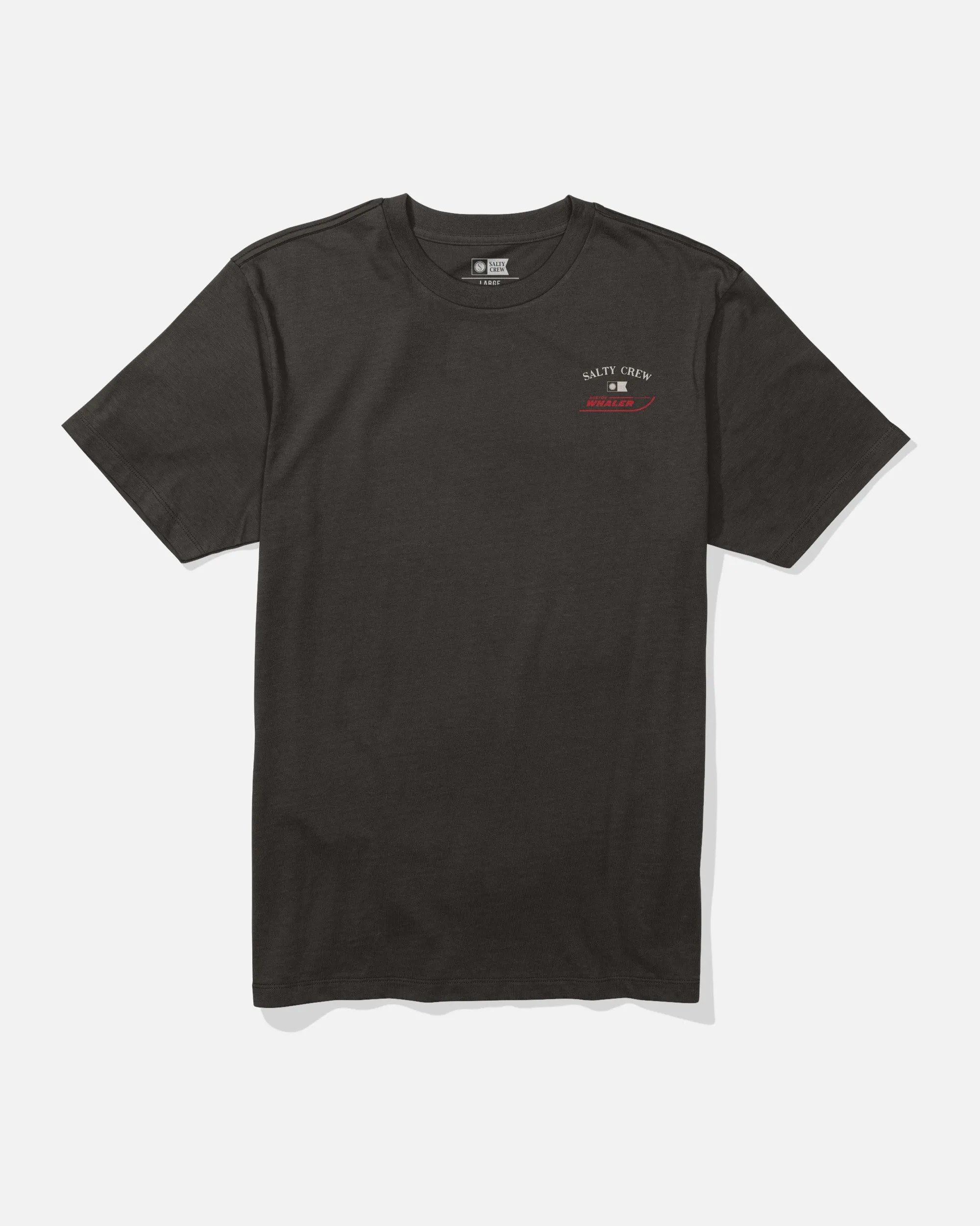 Whaler Icon Crew Tee - Black sold by Salty Crew product image thumbnail 2