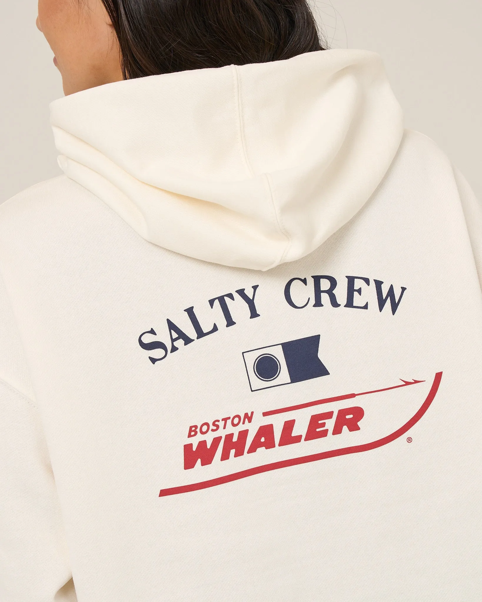 Whaler Hoodie - Off White sold by Salty Crew product image thumbnail 3