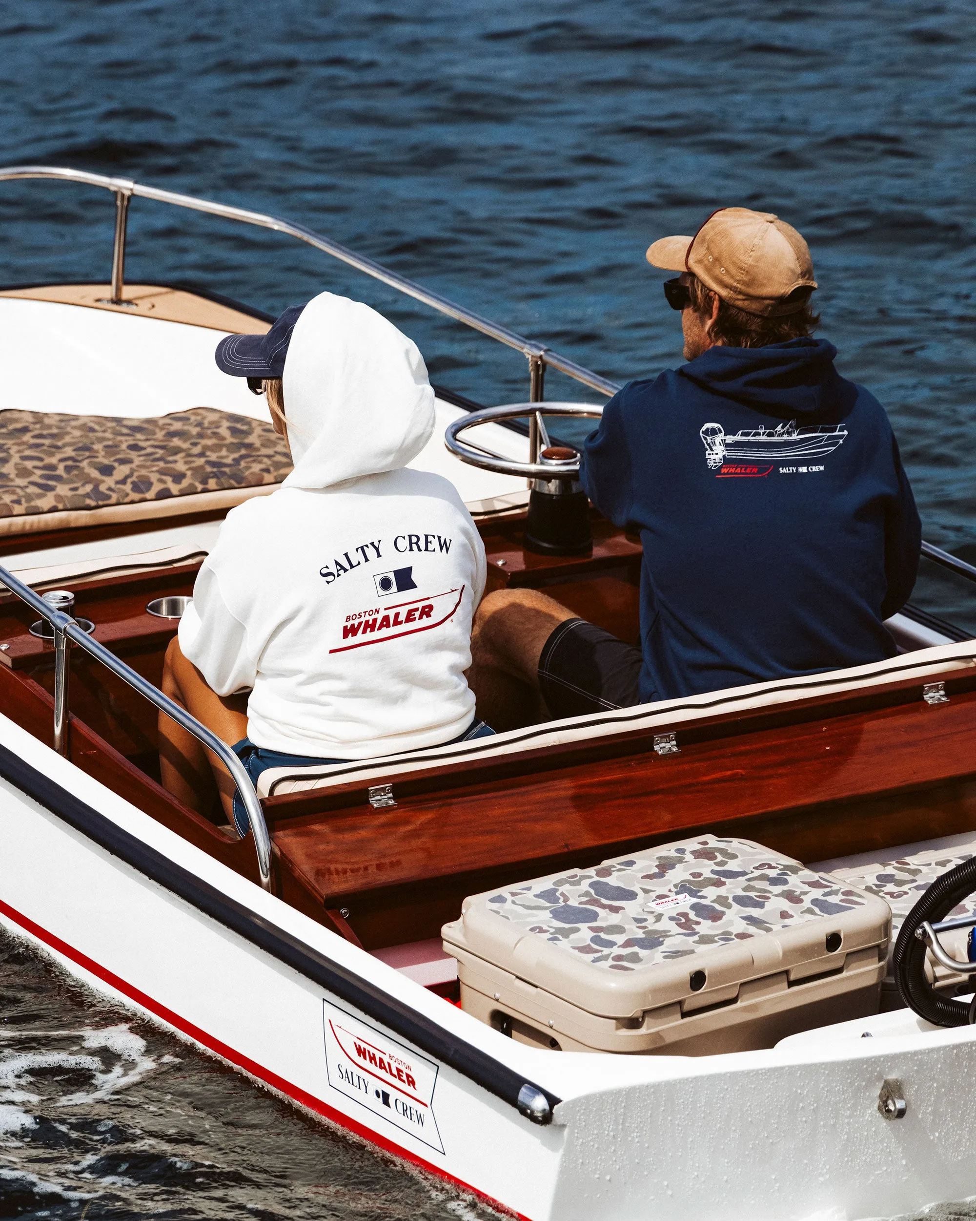 Whaler Hoodie - Off White sold by Salty Crew product image thumbnail 5