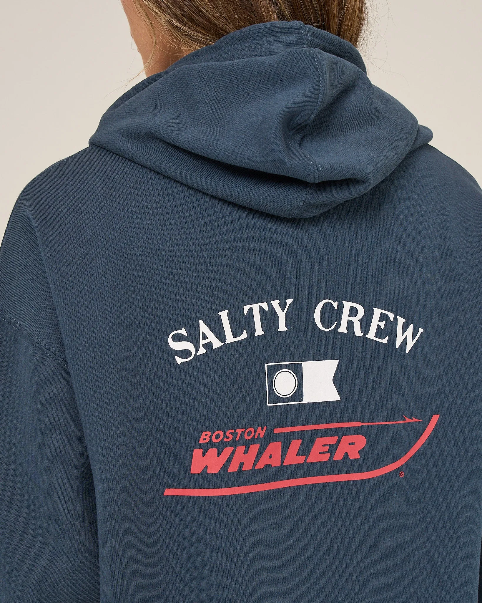 Whaler Hoodie - Midnight Navy sold by Salty Crew product image thumbnail 3