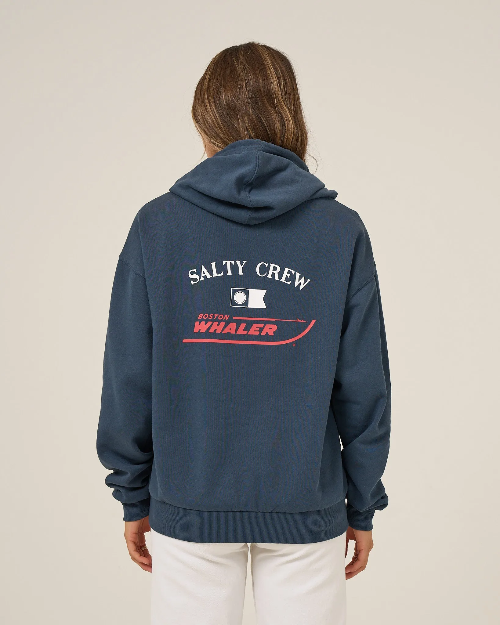 Whaler Hoodie - Midnight Navy sold by Salty Crew