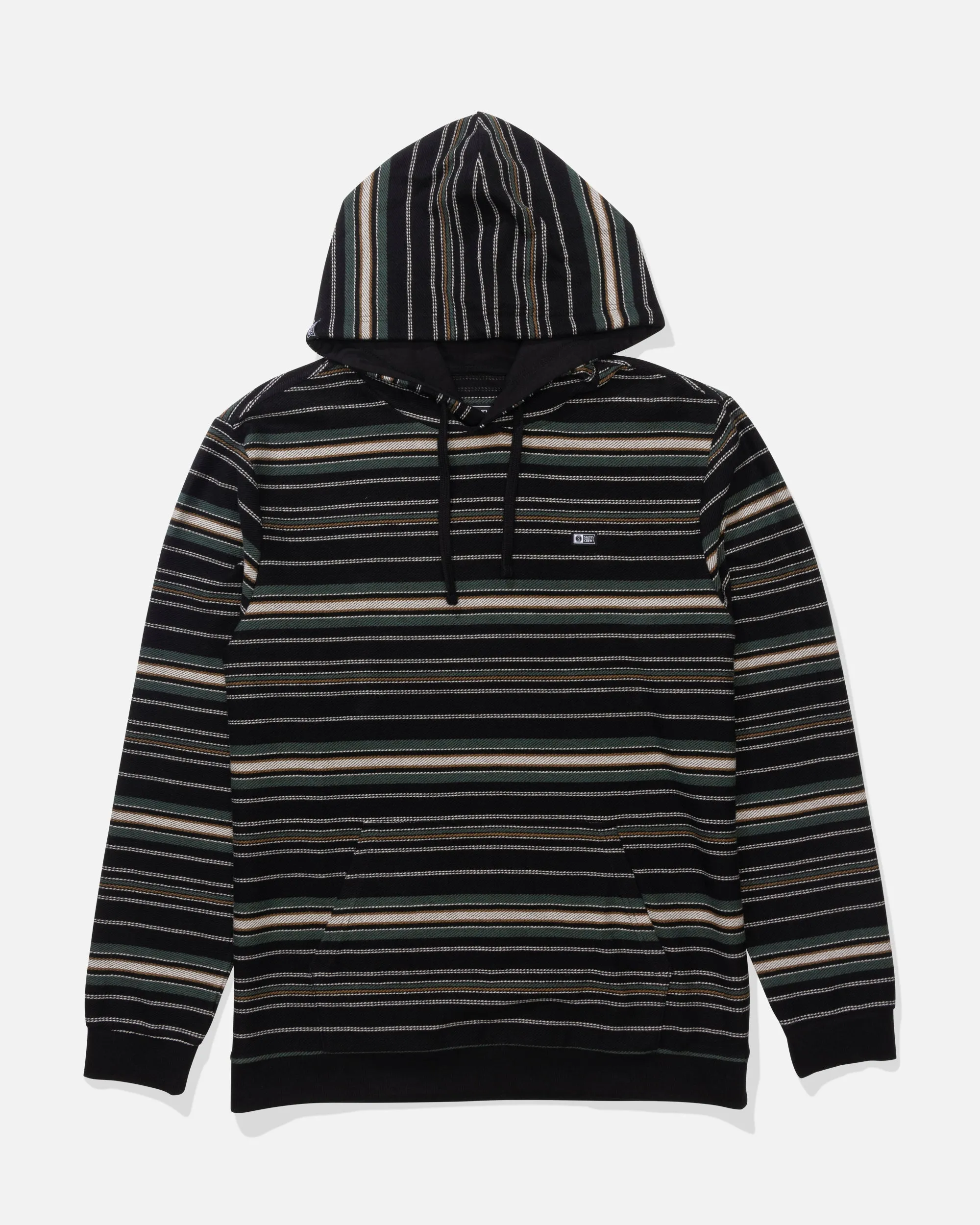 Crewser Fleece Hood - Pirate Black sold by Salty Crew